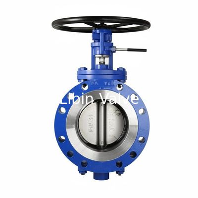PN25 Pressure Eccentric Butterfly Valve with Butterfly Structure and Lug Connection