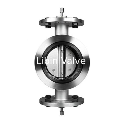Eccentric Butterfly Valve for Bi-directional Bubble Tight Sealing in Industrial Applications Metal Seated