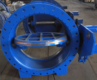 AWWA DN1000 Worm Gear แบตเบอร์ฟลายแวลล์ / แบตเบอร์ฟลายแวลล์อุตสาหกรรม วัสดุเหล็กท่อ